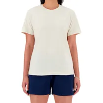 Camiseta New Balance Feminino Sport Essentials Jersey s Beige – WT41509LIN