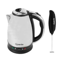 Jarra Elétrica Quanta QTC850 - 2L - 1500W - 220V - Prata + Mini Mixer Quanta QTMPO30