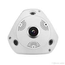 Camera Wifi IP HD Panoramica Unica 360O Espiao