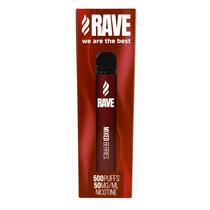 Vaper Rave Bar 500 Puff Mixed Berries