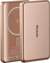 Carregador Portátil Mcdodo MC-464 5000MAH 20W Magnético Wireless Power Bank Gold