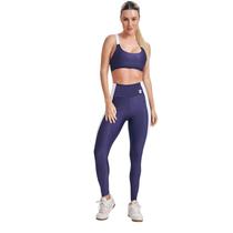 Conjunto Deportivo Femenino Let s GYM Flex Top + Leggings