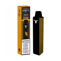 Pod Descartável Ignite V15 Tobacco 50MG 1500 Puffs