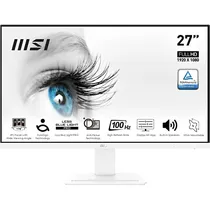 Monitor MSI Pro MP273AW 27" Ips Full HD 100 HZ / 1 MS - Branco Fosco