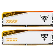 Mem DDR5 32GB 6600 Patriot Viper Elite 5 Tuf RGB PVER532G66C34KT 16X2/White