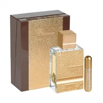 Perfume Al Haramain Amber Oud Gold 999.9 Dubai Edition Extrait de Parfum Unissex 100ML