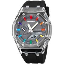 Hummer Reloj Goma Negro Analog-Digital WH2-224249