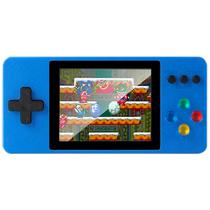 Console Portatil Game Boy Game Box K8 Plus + Controle 500 Jogos Tela 3.0 - Azul