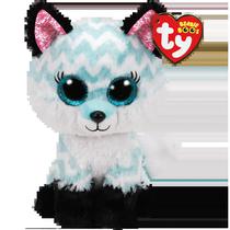 TY Peluches TY Beanie Boos Atlas Lobo Aqua Regular Tela Poliester 3 Anos+ Multicolor