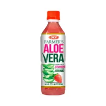 Jugo Okf Farmer's Aloe Vera Drink Strawberry 500ML
