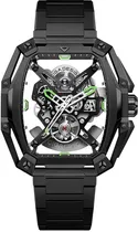Relogio Masculino Ciga Design Z035-BB01-W1B Z Series Hunter Automatic Watch Black