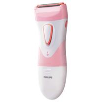 Depilador Eletrico Philips Satinshave HP6306 - 2X Pilha AA - Branco e Rosa