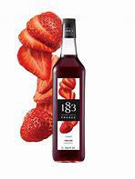 1883 Maison Rutin Coctel Jarabe Saborizante Syrup Frutilla 1LT - .