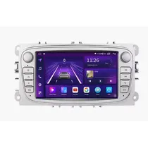 Moldura I-Kit 7* Ford Focus 2008-2012 (Prata) (OEM)