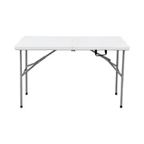Mesa Plegable ZL-Z122 122X61CM Blanco
