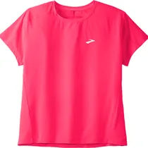Camiseta Brooks Feminino Sprint Free Short Sleeve 2.0 s Rosa - 221613620