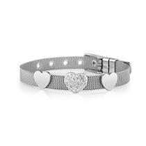 Pulseira Feminina Freelook FRJ.3.3006-1 de Aco Inoxidavel - Prata