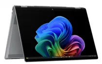Notebook HP Omnibook X Flip 16-AR0013DX, AMD Ryzen Ai 5 340 2.00GHZ (4.50GHZ), AMD Ryzen Ai, 16GB Ram, 512GB SSD, Tela 16" Touch 360° 2K (1920 X 1200) Ips, Windows 11 Home Copilot+ PC, Inglês, Cinza