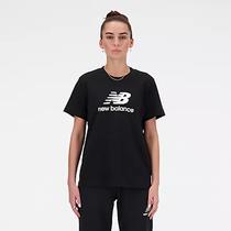 Camiseta Deportivo Femenino New Balance Sport Essentials Con Logo Mangas Cortas