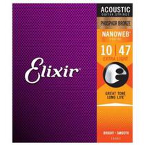 Elixir Viol. Phospor Bronze 0.10 (16002)