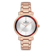 Relogio Analogico Feminino Daniel Klein DK.1.12705-4 Premium Ladies / Pulseira de Aco Inoxidavel - Rose Gold