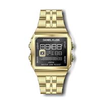 Relogio Digital Masculino Daniel Klein D:Time DK.1.12274-6 - Dourado