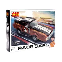 Juguete de Construcción Cogo Race Cars 3431 157 Piezas
