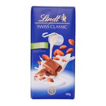 Barra de Chocolate Lindt Classica Ao Leite com Amendoas 100G