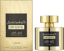 Perfume Lattafa Confidential Private Gold Edp Unissex - 100ML