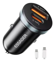 Essager Carregador Carro ECC2Q WL0A QC3.