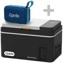 Caixa Térmica Portátil Quanta QTCP30 de 30 Litros + Speaker QTSPS80
