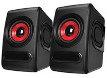 Speaker Satellite AS-2712 USB/Aux/PC 2.0 - Preto