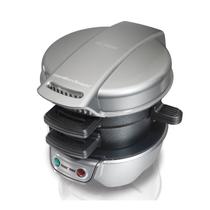 Sanduicheira Hamilton Beach Breakfast Sandwich Maker 25475 - 120V - Prata