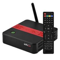 Receptor Cinebox Fantasia Pro Wi-Fi - Preto Vermelho