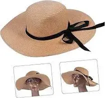 Original Sombrero de Papiro c/Moño K57250 49CM Marron