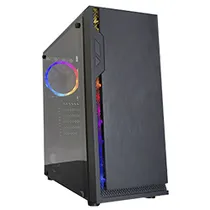 Gabinete Gamer Satellite 1103K/1 Cooler RGB Preto