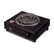 Fogao Eletrico 1 Boca Portatil Espiral Hot Plate Electric Cooking 1000W 110V - Preto