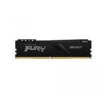 Mem DDR4 16GB 3200 King Fury Beast BLK