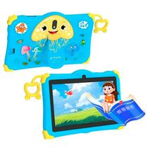 Tablet Atouch Q37 Kids 5G 256GB / 8GB / Wifi / Dual Sim / Android 13 / 7" / 5MP - Blue