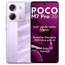 Smartphone Xiaomi Poco M7 Pro 5G 256GB 12GB Ram DS - Purple Global