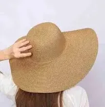 Original Sombrero de Papiro K52671 43CM Crema