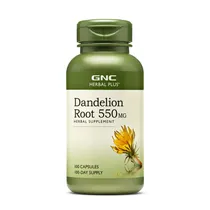 GNC Dandelion Root 550MG 100 Cápsulas