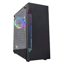 Gabinete Gamer Satellite 1101K/1 Cooler RGB Preto