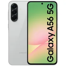 Celular Samsung Galaxy A56 5G A566E 8GB de Ram / 256GB / Tela 6.7" / Dual Sim 5G - Awesome Lightgray