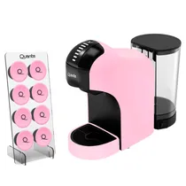 Cafeteira Elétrica Multi Cápsulas Quanta Pure Flavour QTCMC50 1400W 220V - Pink
