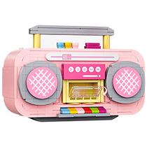 Loz.Musical Instrument Radio Pink 1120 419PCS