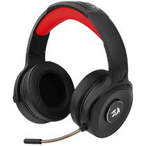 Headset Gaming Sem Fio Redragon Pelops H818 7.1 com 3.5 MM para PC/ PS4/ Xbox/ Smartphone e Nintendo Switch - Preto/ Vermelho