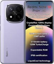 Smartphone Xiaomi Redmi Note 14 Pro+ 5G Dual Sim 6.67" 8GB/256GB Purple (Global)