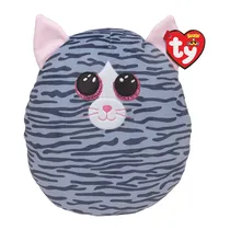 TY Peluches TY Squish-A-Boos Kiki Gato Gris 10 Tela Poliester 3 Años + Multicolor