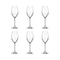 Set de Copas para Vino Bohemia Fulica 300ML 6 Piezas